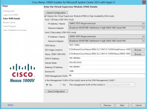 1000v deployment config