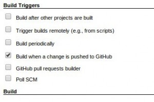 build when github changes